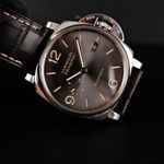 Panerai Luminor Due PAM00943 (2022) - Grijs wijzerplaat 45mm Staal (1/8)