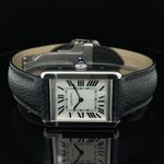 Cartier Tank Solo 3170 (Unknown (random serial)) - White dial 24 mm Steel case (7/8)