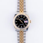 Rolex Datejust 36 116233 (2014) - Black dial 36 mm Gold/Steel case (3/8)