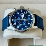 IWC Pilot Chronograph IW388101 (2022) - Blue dial 41 mm Steel case (5/6)