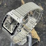 Cartier Santos WSSA0082 (Unknown (random serial)) - Silver dial 27 mm Steel case (6/8)