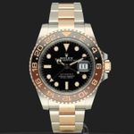 Rolex GMT-Master II 126711CHNR (2020) - Black dial 40 mm Gold/Steel case (3/8)