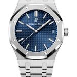 Audemars Piguet Royal Oak 15503BC.OO.1220BC.01 (2025) - Blue dial 41 mm White Gold case (1/1)