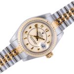 Rolex Lady-Datejust 69173 (1966) - Beige wijzerplaat 26mm Goud/Staal (1/8)