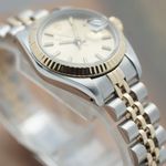 Rolex Lady-Datejust 69173 (1986) - Champagne dial 26 mm Gold/Steel case (7/8)