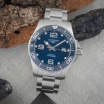 Longines HydroConquest L3.782.4.96.6 (Onbekend (willekeurig serienummer)) - Blauw wijzerplaat 43mm Staal (1/8)