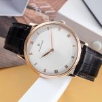 Blancpain Villeret Ultra-Slim 4053-3642-55 (2009) - Zilver wijzerplaat 41mm Roségoud (2/8)