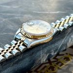 Rolex Lady-Datejust 69173G (1990) - Gold dial 26 mm Gold/Steel case (8/8)