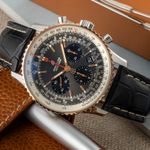 Breitling Navitimer 1 B01 Chronograph UB0121211F1P1 (Onbekend (willekeurig serienummer)) - Grijs wijzerplaat 43mm Staal (1/8)