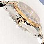 Rolex Lady-Datejust 69173 (1991) - Champagne wijzerplaat 26mm Goud/Staal (8/8)
