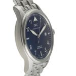 IWC Pilot Mark IW325312 (Onbekend (willekeurig serienummer)) - Zwart wijzerplaat 38mm Staal (7/8)