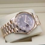 Rolex Day-Date II 218235 (2011) - Brown dial 41 mm Rose Gold case (3/8)