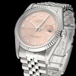 Rolex Datejust 36 16234 (1993) - Roze wijzerplaat 36mm Staal (7/8)
