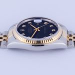 Rolex Datejust 36 16233 (1995) - Zwart wijzerplaat 36mm Goud/Staal (5/8)