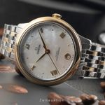 Omega De Ville 434.20.34.20.05.002 (Unknown (random serial)) - White dial 34 mm Gold/Steel case (2/8)
