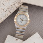 Omega Constellation Quartz 123.25.24.60.55.006 (2015) - Pearl dial 24 mm Steel case (1/8)