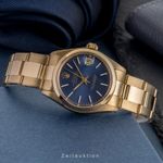 Rolex Datejust 6824 (1978) - Blue dial 31 mm Yellow Gold case (2/8)