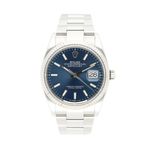Rolex Datejust 36 126234 (2019) - Blue dial 36 mm Steel case (1/5)