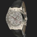Rolex Daytona 116519 (2005) - Silver dial 40 mm White Gold case (1/8)