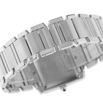 Cartier Tank Française 2302 (1996) - Silver dial 28 mm Steel case (7/8)