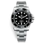 Rolex Submariner No Date 114060 (2012) - Zwart wijzerplaat 40mm Staal (1/6)