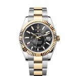 Rolex Sky-Dweller 336933 (2024) - Black dial 42 mm Gold/Steel case (1/1)