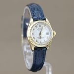 Rolex Lady-Datejust 6917 (1978) - White dial 26 mm Yellow Gold case (3/8)