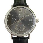 IWC Portofino Hand-Wound IW510115 (2024) - Grijs wijzerplaat 45mm Staal (2/2)