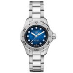 TAG Heuer Aquaracer Lady WBP2411.BA0622 (2024) - Blue dial 30 mm Steel case (2/2)