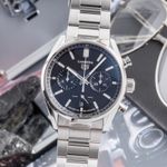 TAG Heuer Carrera CBN2010.BA0642 (Onbekend (willekeurig serienummer)) - Zwart wijzerplaat 42mm Staal (3/8)