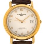 Ulysse Nardin San Marco 131-77 (1990) - Blauw wijzerplaat 38mm Geelgoud (1/8)