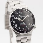 Bell & Ross Unknown HYDROMAX-S-B (2003) - Zwart wijzerplaat 40mm Staal (3/8)
