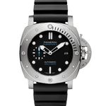 Panerai Luminor Submersible 1950 3 Days Automatic PAM02305 (2023) - Black dial 47 mm Titanium case (1/8)