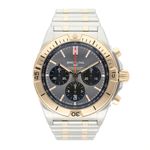 Breitling Chronomat 42 UB0134101B1S1 (2024) - Green dial 43 mm Gold/Steel case (1/5)