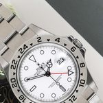 Rolex Explorer II 16570 (2011) - 40 mm Steel case (3/8)