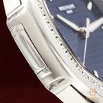 Patek Philippe Nautilus 7118/1200A-001 (2020) - Blauw wijzerplaat 35mm Staal (3/8)