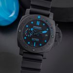 Panerai Luminor Submersible PAM00960 (Unknown (random serial)) - Black dial 42 mm Carbon case (3/8)