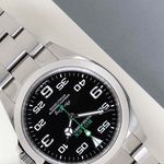 Rolex Air-King 126900 (2024) - Zwart wijzerplaat 40mm Staal (4/8)