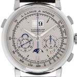 A. Lange & Söhne Datograph 410.025 (Unknown (random serial)) - 41 mm Platinum case (1/8)