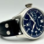 IWC Big Pilot IW500203 (2005) - Zwart wijzerplaat 46mm Platina (9/10)