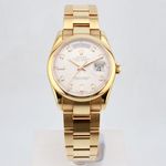 Rolex Day-Date 36 118205 (2007) - Silver dial 36 mm Rose Gold case (3/3)