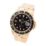 Rolex GMT-Master 16758 (1984) - Black dial 40 mm Yellow Gold case (2/4)
