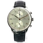 IWC Portuguese Chronograph IW371604 (2025) - Silver dial 41 mm Steel case (2/8)