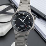 IWC GST IW353701 (1995) - Zwart wijzerplaat 40mm Titanium (1/8)