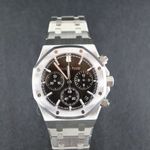 Audemars Piguet Royal Oak Chronograph 26240OR.OO.1320OR.06 (2024) - Zwart wijzerplaat 41mm Roségoud (1/6)