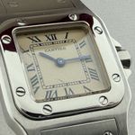 Cartier Santos Galbée W20017D6 (1993) - Silver dial 24 mm Steel case (8/8)