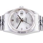 Rolex Datejust 36 16234 (2004) - Silver dial 36 mm Steel case (5/8)