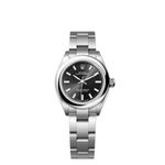 Rolex Oyster Perpetual 28 276200 (2024) - Zwart wijzerplaat 28mm Staal (1/1)