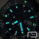 TAG Heuer Aquaracer 300M CAY218A.FC6361 (2024) - Zwart wijzerplaat 43mm Titanium (5/8)