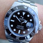 Rolex Submariner Date 126610LN (2021) - Zwart wijzerplaat 41mm Staal (1/8)